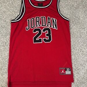 Jordan Red 23 Mesh Jersey